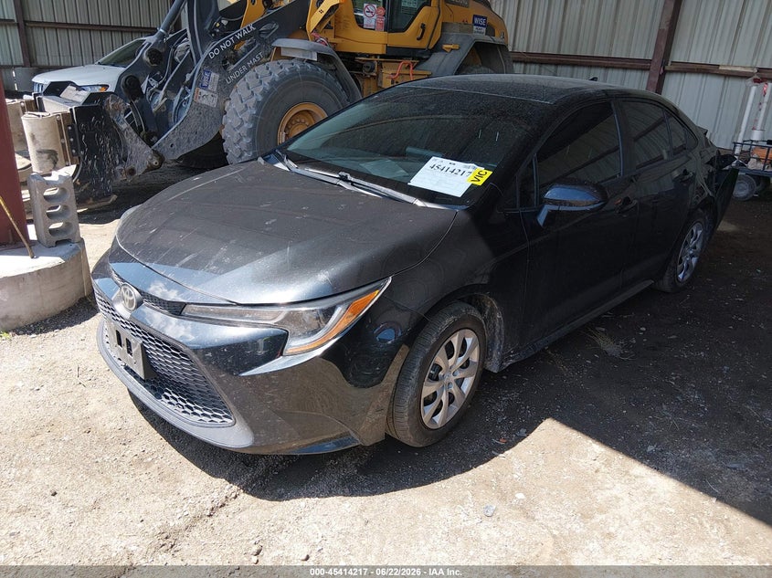 2022 Toyota Corolla, Rear, IAAI, VIN 5YFEPMAEXNP280610 — photo 2