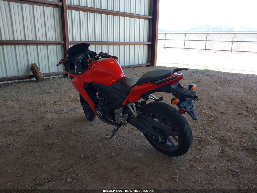 2013 HONDA CBR500 auction photo 3
