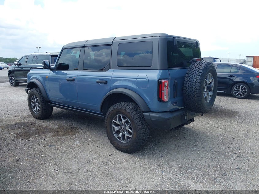Vin: 1fmee9bp8rla04438, lot: 45912263, ford bronco badlands 20243