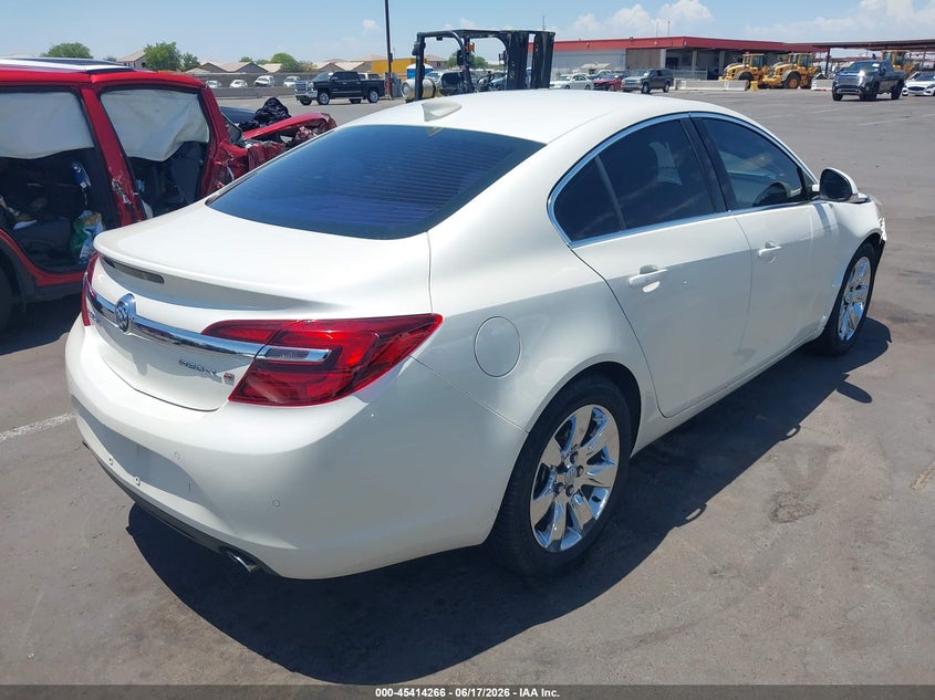 Vin: 2g4gr5gx7f9292406, lot: 45912288, buick regal turbo premium ii 20154