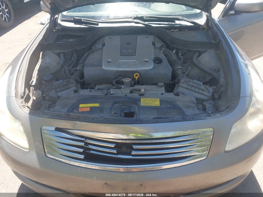 2008 Infiniti G35X VIN: JNKBV61F98M272971 Lot: 45414278