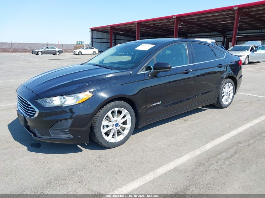 2019 Ford Fusion Hybrid Se 3FA6P0LU7KR135795 photo 1