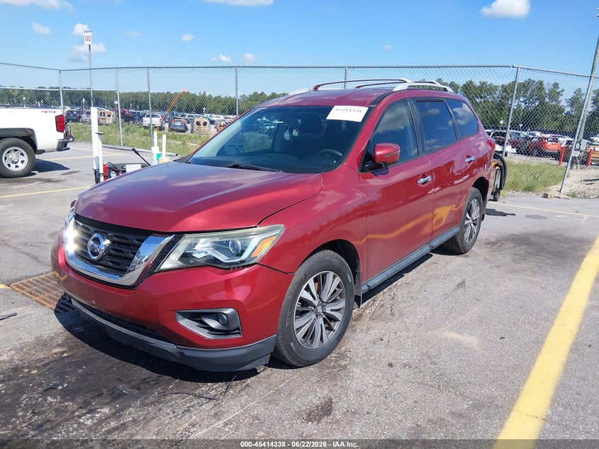 2017 NISSAN PATHFINDER auction photo 2