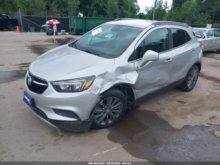 Vin: kl4cjasb0lb020511, lot: 45912369, buick encore fwd preferred 20202