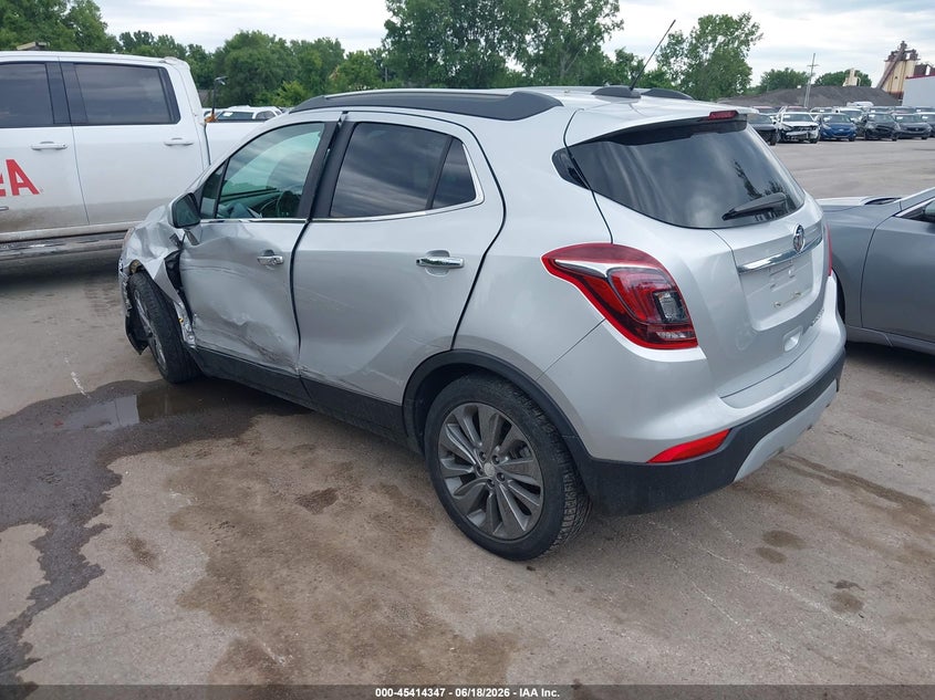 Vin: kl4cjasb0lb020511, lot: 45912369, buick encore fwd preferred 20203