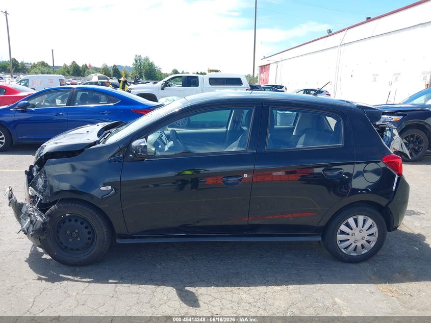 2017 Mitsubishi Mirage Es VIN: ML32A3HJ4HH020272 Lot: 45414348