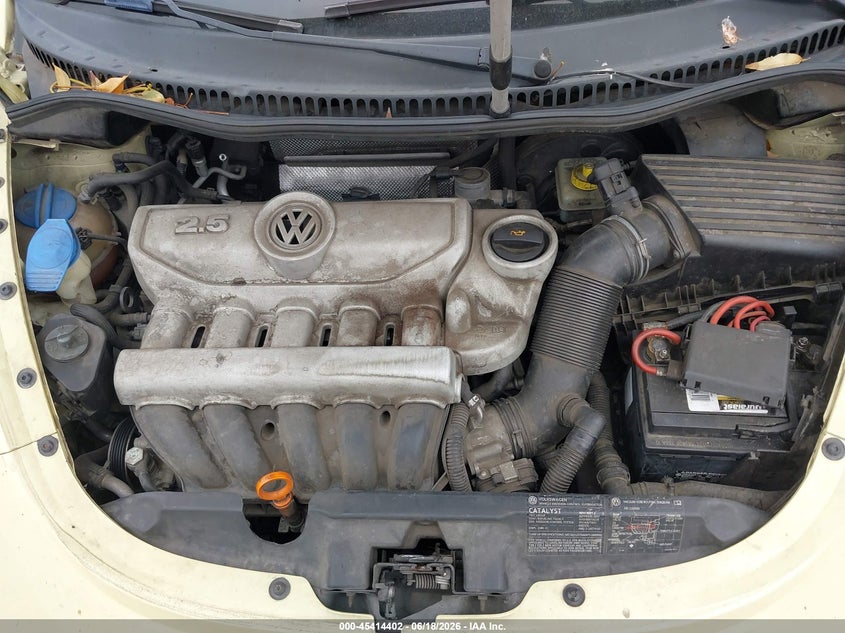 VOLKSWAGEN NEW BEETLE 2006 VIN 3VWRG31Y06M316770