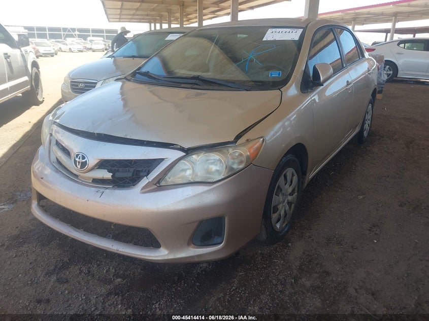 2011 Toyota Corolla, Пошкодження двигуна, IAAI, VIN JTDBU4EE9B9132651 — фото 2