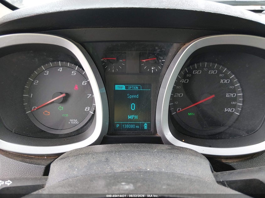 2014 CHEVROLET EQUINOX SPORT UTILITY VEHICLE 2.4L I-4 DI, DOHC, VVT, 182HP