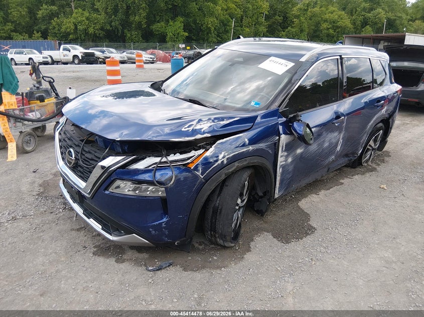 2021 NISSAN ROGUE auction photo 2