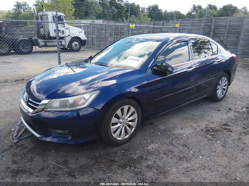 2014 Honda Accord Ex-L V-6 1HGCR3F89EA043126 photo 1