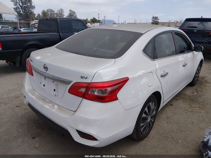 NISSAN SENTRA 2016 VIN 3N1AB7AP1GY238820