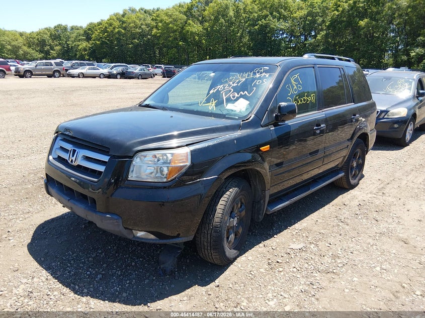 2008 Honda Pilot Ex-L 5FNYF18728B048654 photo 1