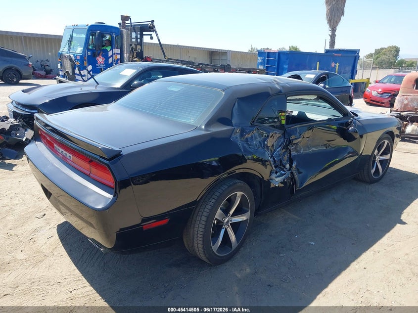 Vin: 2c3cdyag5eh280615, lot: 45912528, dodge challenger sxt 20144