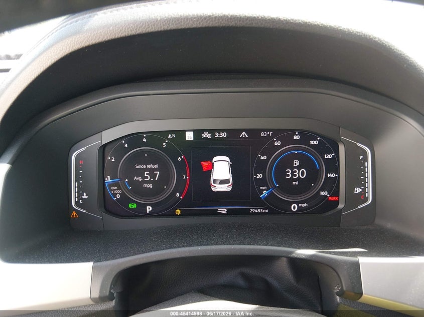 2023 Volkswagen Atlas Cross Sport 3.6L V6 Sel Premium R-Line VIN: 1V2FE2CA7PC207827 Lot: 45414598