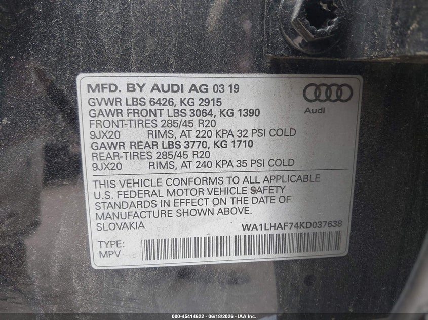 AUDI Q7 - zdjęcie 9
