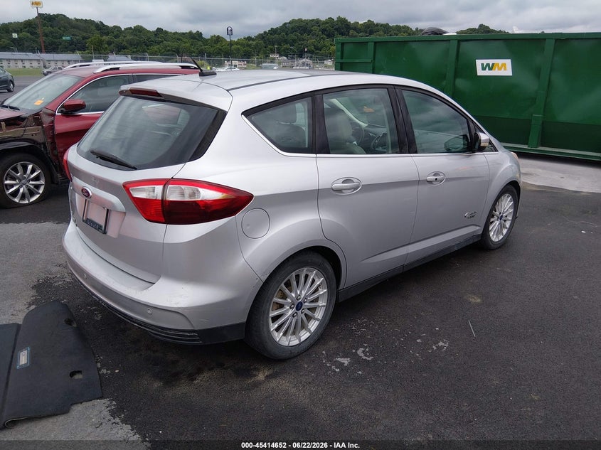 Vin: 1fadp5cu8fl101003, lot: 45912674, ford c-max energi sel 20154