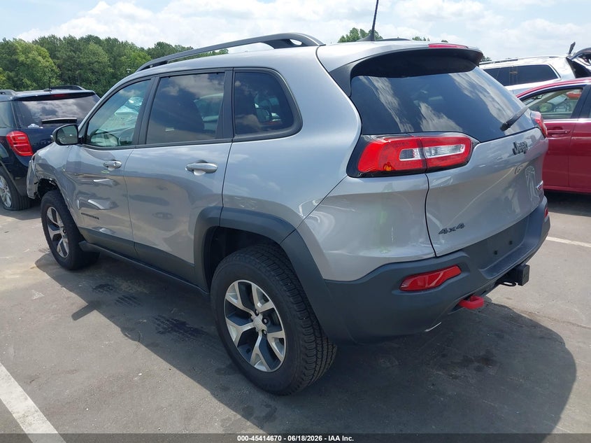 2017 JEEP CHEROKEE auction photo 3