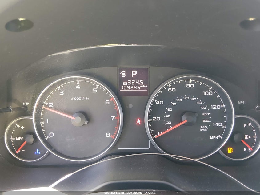 2013 SUBARU OUTBACK auction photo 7