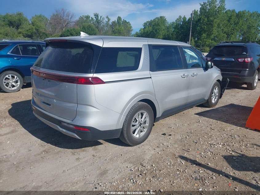 Vin: kndnb4h32n6065006, lot: 45912707, kia carnival mpv lx seat package 20224