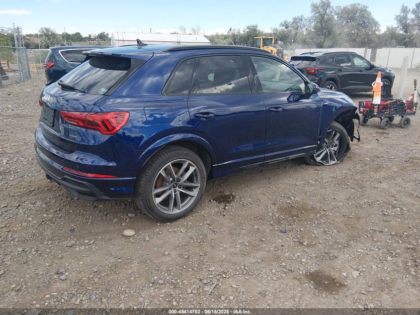 Vin: wa1eecf34r1111288, lot: 45912723, audi q3 premium plus 45 tfsi s line quattro tiptronic 20244