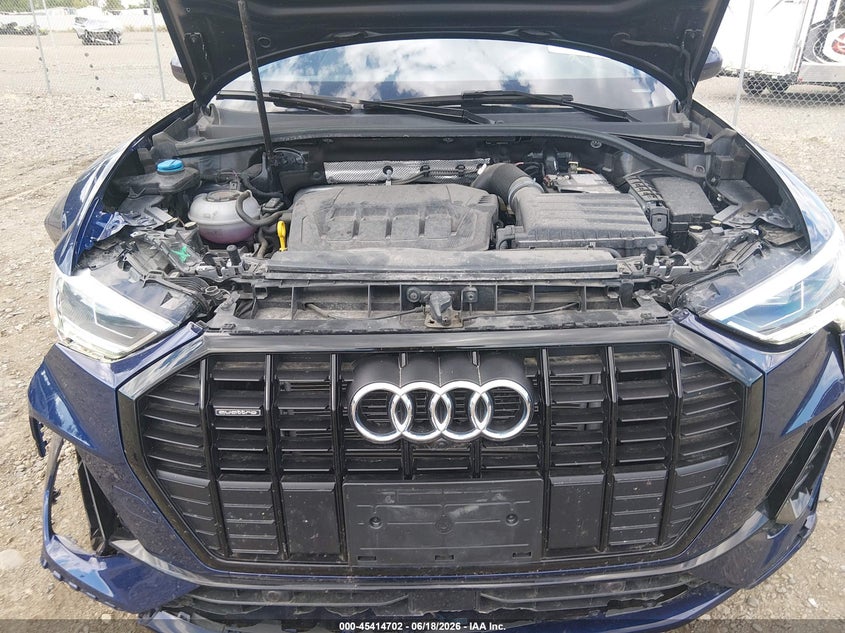 2024 Audi Q3 Premium Plus 45 Tfsi S Line Quattro Tiptronic VIN: WA1EECF34R1111288 Lot: 45414702