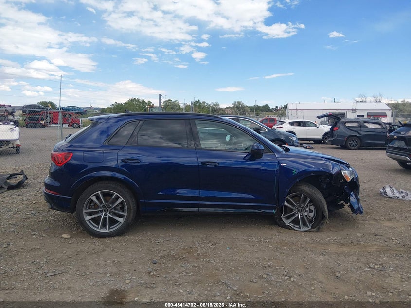 2024 Audi Q3 Premium Plus 45 Tfsi S Line Quattro Tiptronic VIN: WA1EECF34R1111288 Lot: 45414702