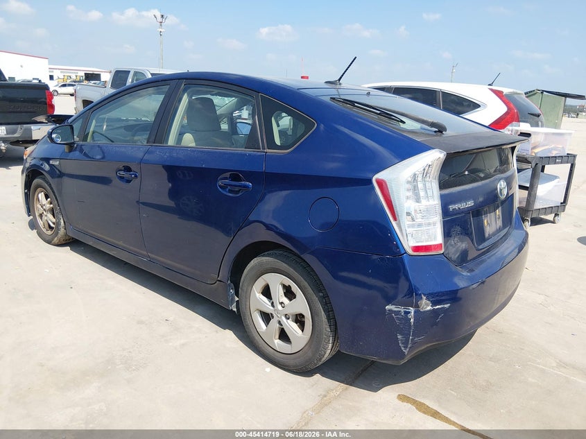2010 TOYOTA PRIUS auction photo 3