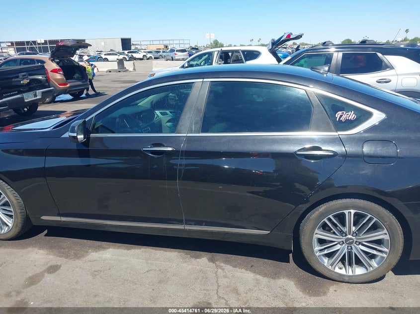 2018 Genesis G80 3.8 VIN: KMHGN4JE7JU237320 Lot: 45414761