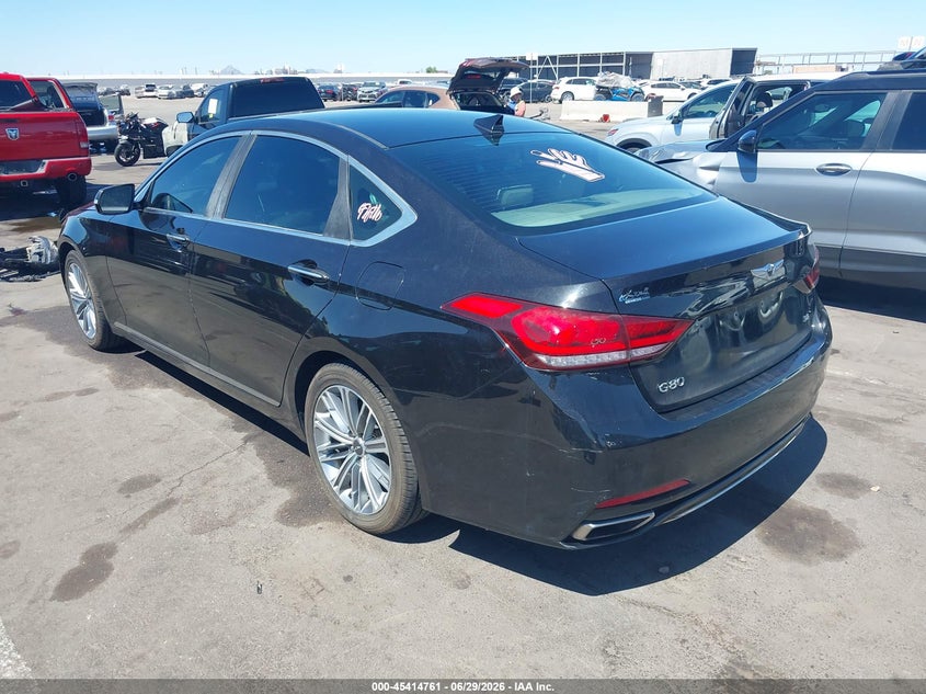2018 GENESIS G80 auction photo 3