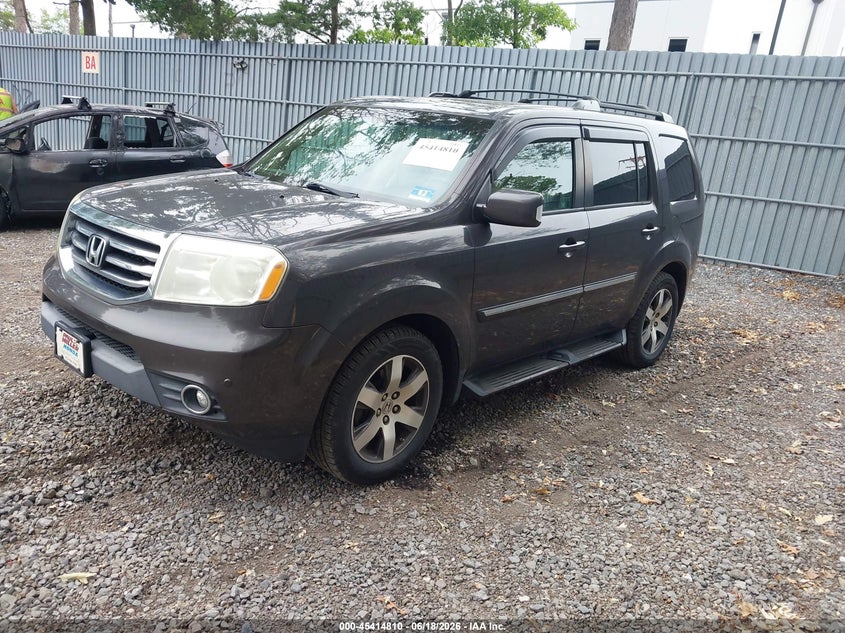 2012 Honda Pilot Touring 5FNYF4H90CB071779 photo 1