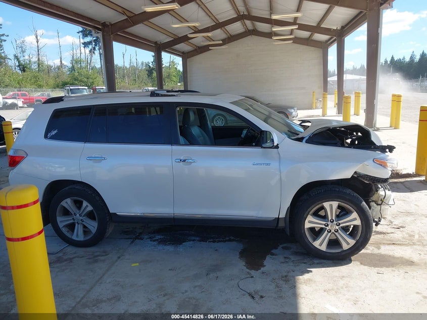 2012 Toyota Highlander Limited V6 VIN: 5TDDK3EH4CS163327 Lot: 45414826