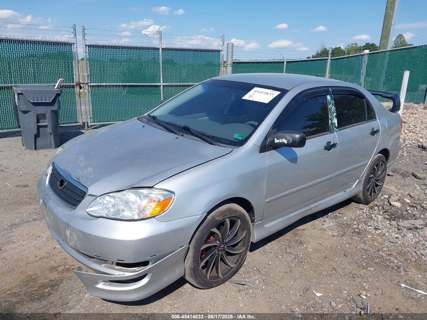 2007 Toyota Corolla Le JTDBR32E370106199 photo 1