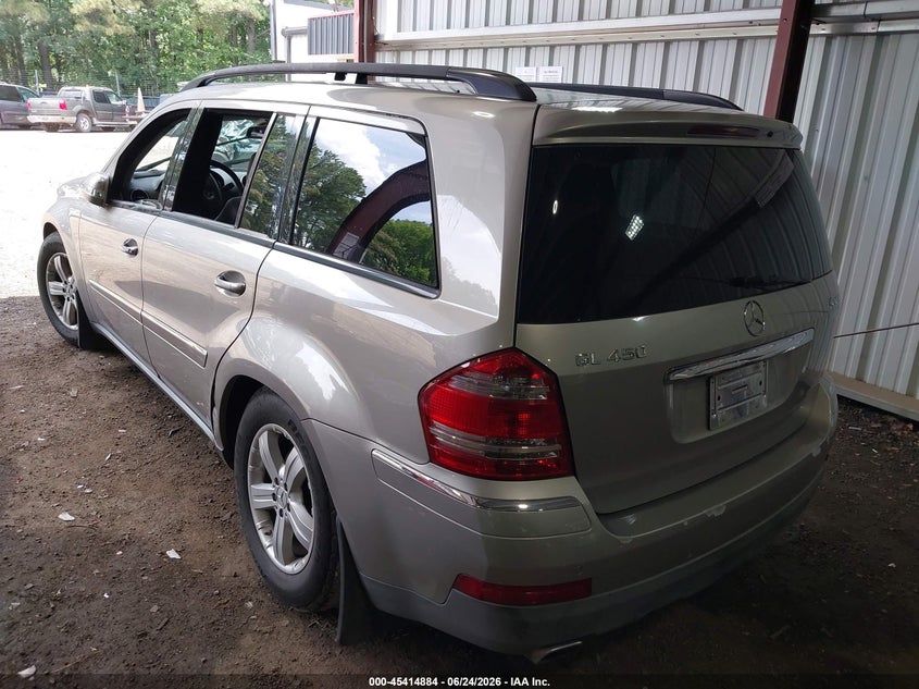 2007 MERCEDES-BENZ GL 450 auction photo 3