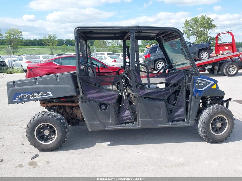 2018 Polaris Ranger Crew 570-4 Eps VIN: 3NSRNE579JE370043 Lot: 45414915