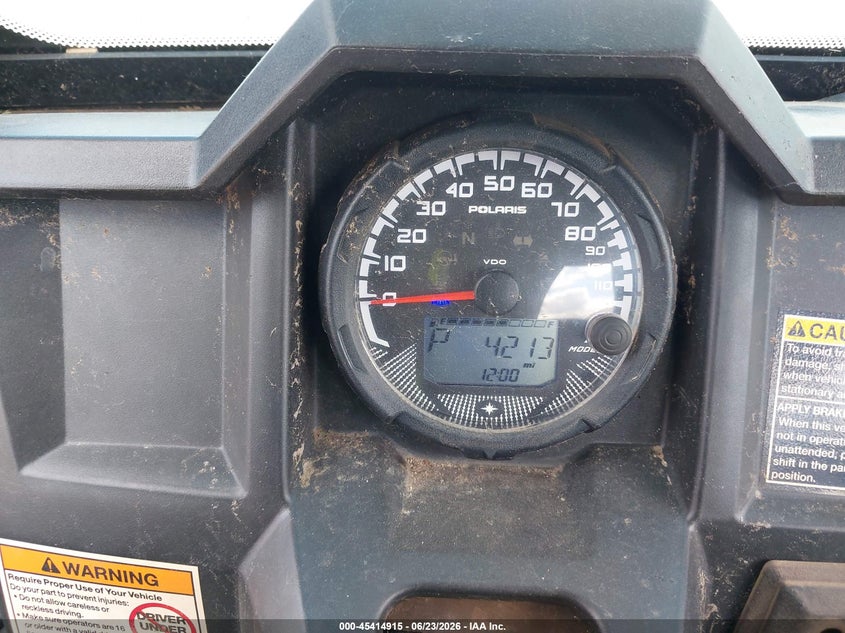 2018 Polaris Ranger Crew 570-4 Eps VIN: 3NSRNE579JE370043 Lot: 45414915