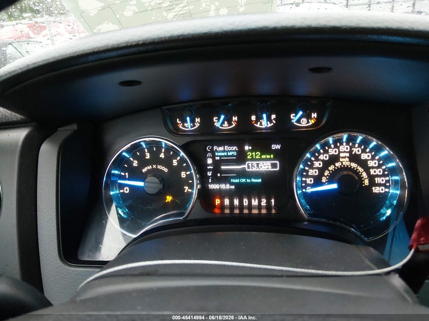 2013 FORD F-150 TRUCK 5.0L V-8 DOHC, VVT, 360HP