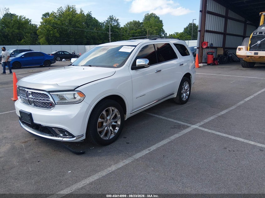 Vin: 1c4sdjet1gc446172, lot: 45913021, dodge durango citadel anodized platinum 20162