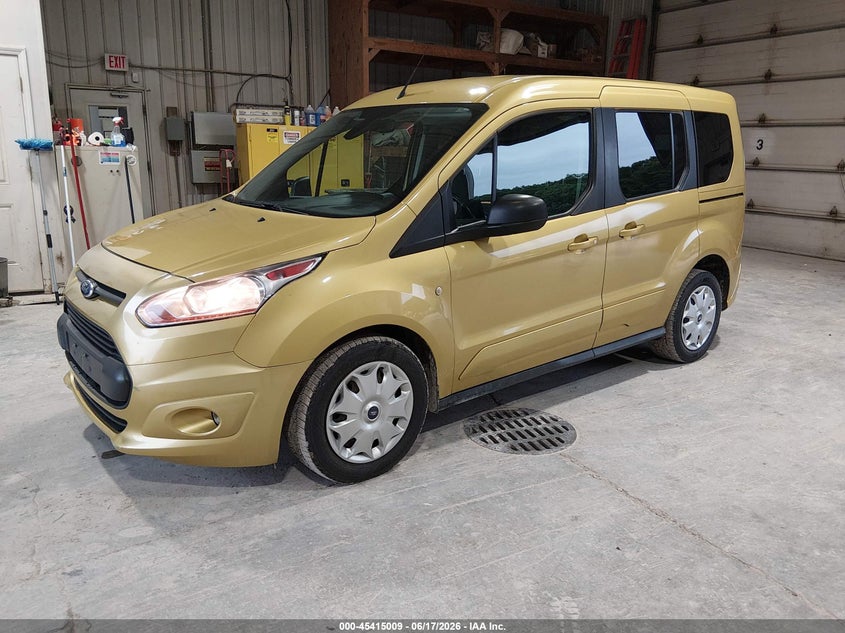 Vin: nm0ae8f74g1277437, lot: 45913031, ford transit connect xlt 20162