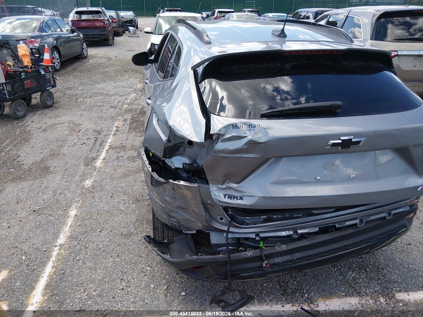 CHEVROLET TRAX 2025 VIN KL77LJEP4SC321586