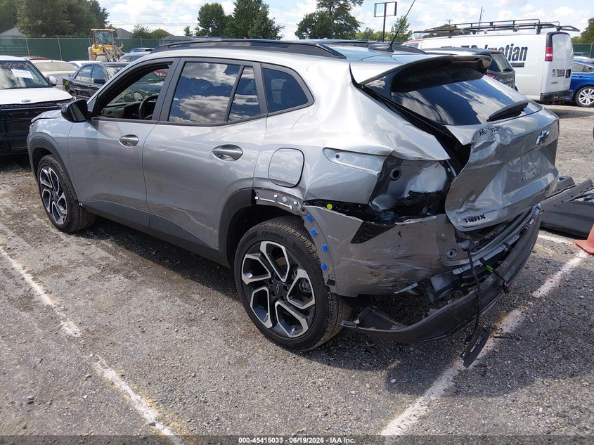 CHEVROLET TRAX 2025 VIN KL77LJEP4SC321586
