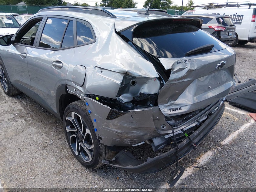 CHEVROLET TRAX 2025 VIN KL77LJEP4SC321586