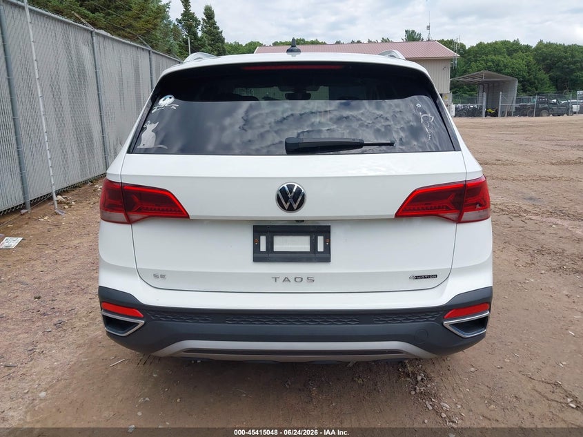 2023 Volkswagen Taos 1.5T Se VIN: 3VVYX7B29PM300196 Lot: 45415048