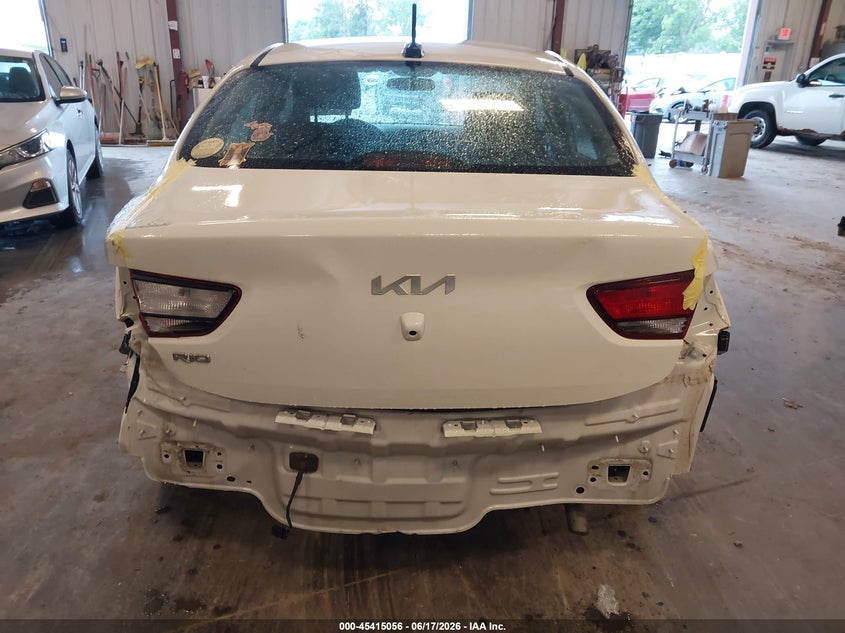 2022 KIA RIO auction photo 6