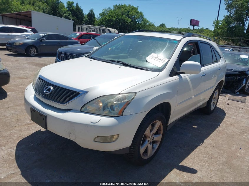 2008 LEXUS RX SPORT UTILITY VEHICLE 3.5L V-6 DOHC, VVT, 270HP