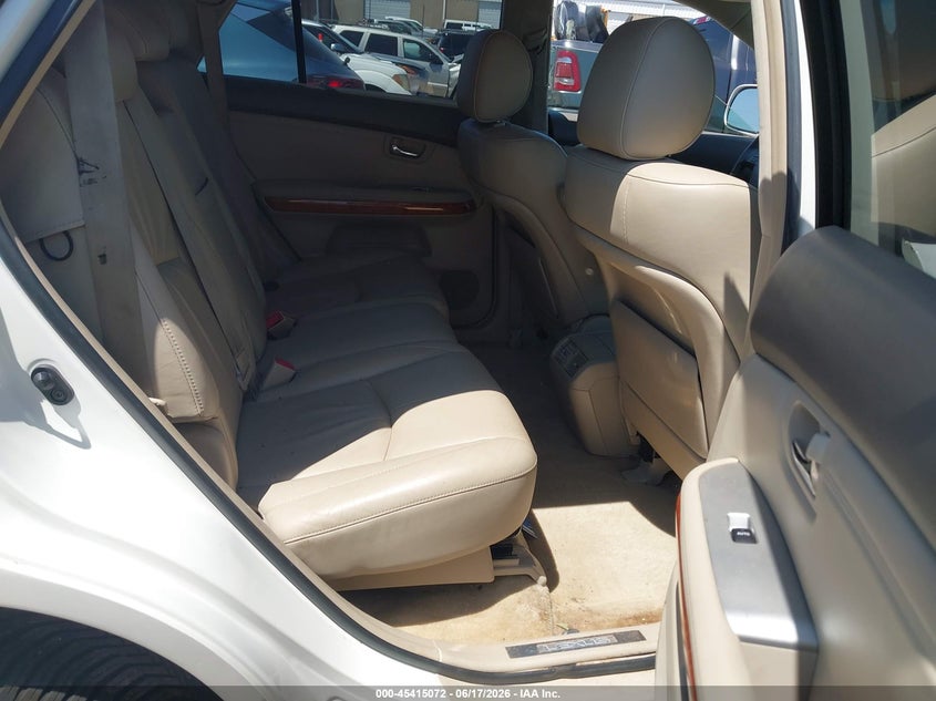 2008 LEXUS RX SPORT UTILITY VEHICLE 3.5L V-6 DOHC, VVT, 270HP