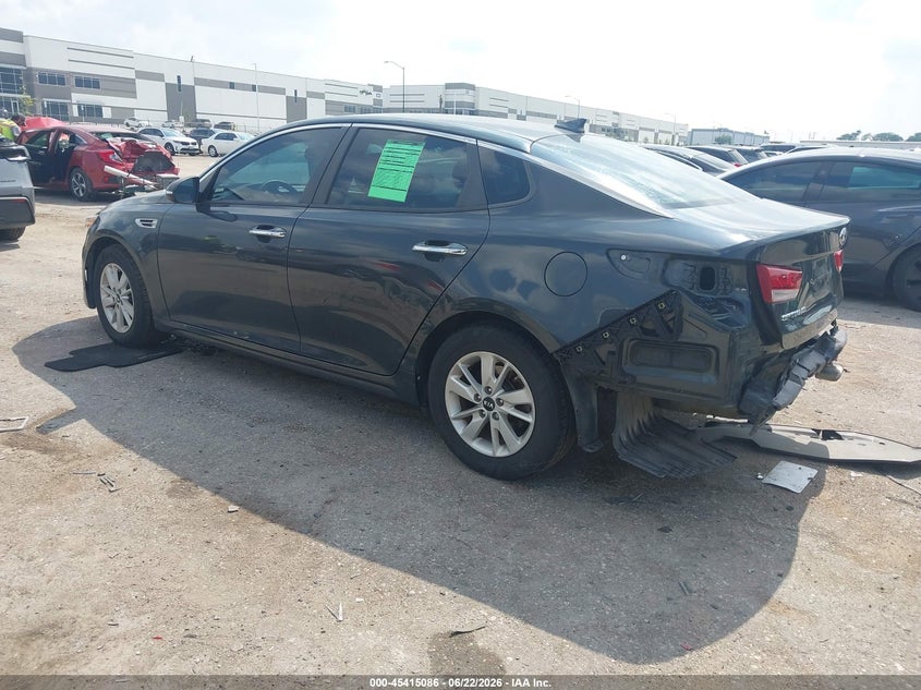 Vin: knagt4l32g5084397, lot: 45913108, kia optima lx 20163