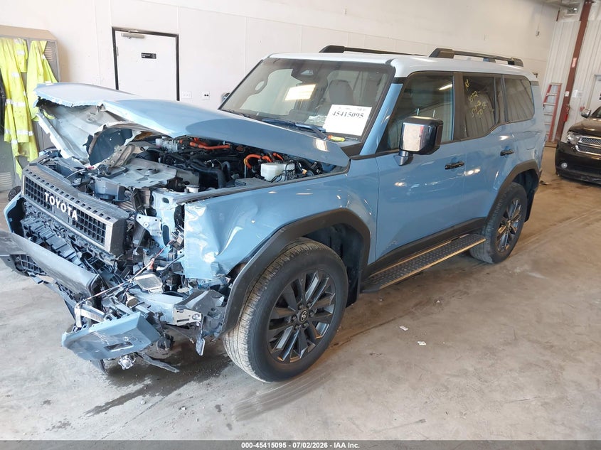 Vin: jteabfaj9rk014372, lot: 45913117, toyota land cruiser 20242