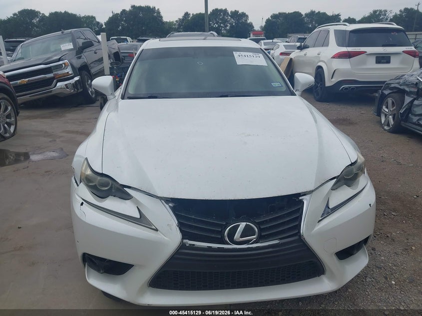 2014 LEXUS IS SEDAN 3.5L V-6 DI, DOHC, VVT, 306HP
