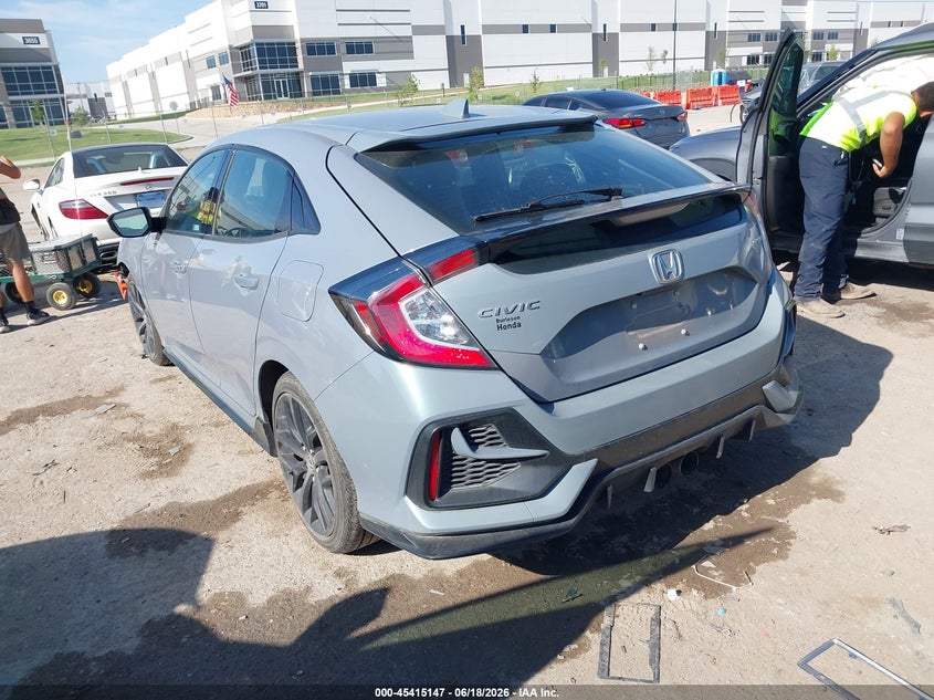 2021 HONDA CIVIC auction photo 3
